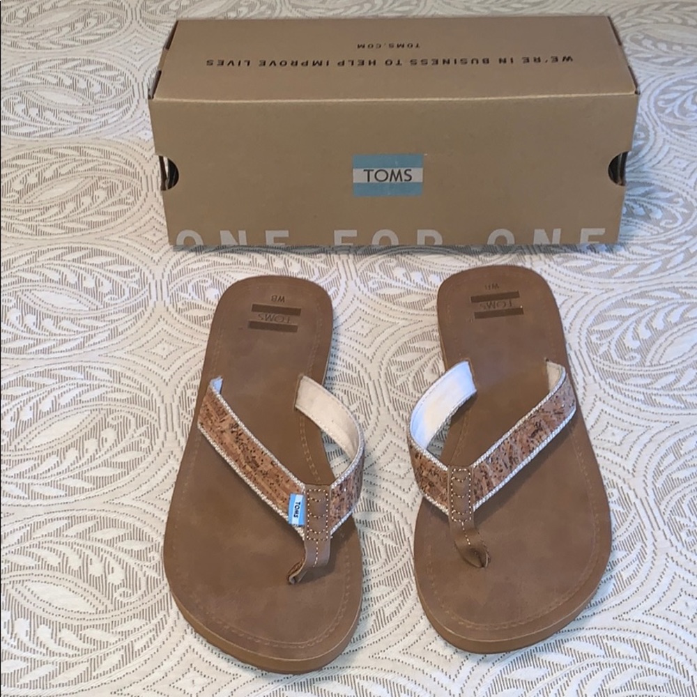 Toms flip flops